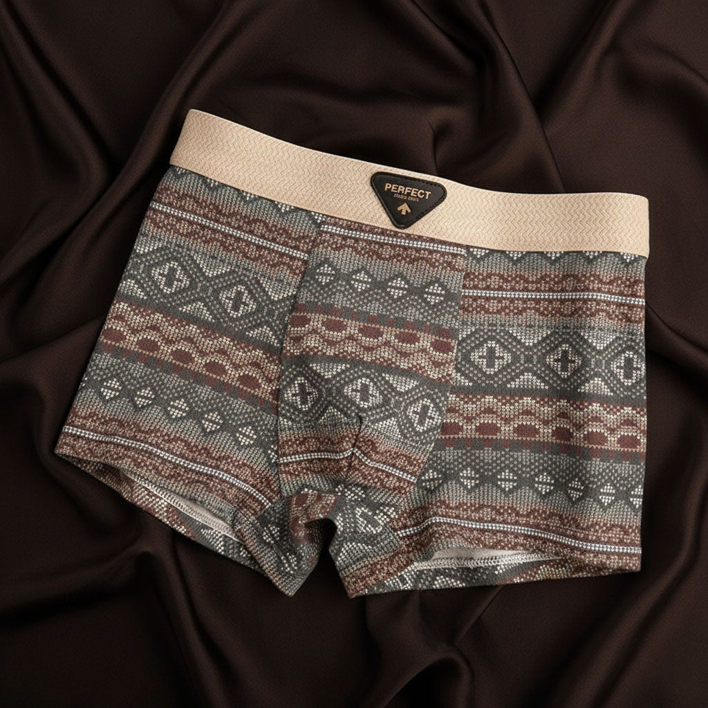 Porter Retro Cotton Boxer Briefs