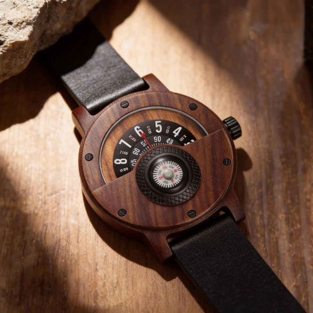 Boreal Walnut Wood Watch