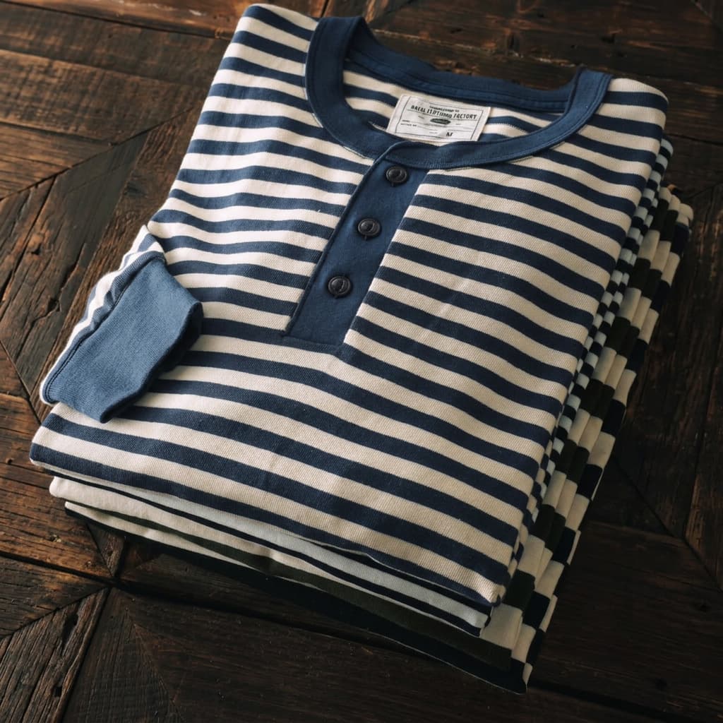 Maritime Cotton Long Sleeve Shirt