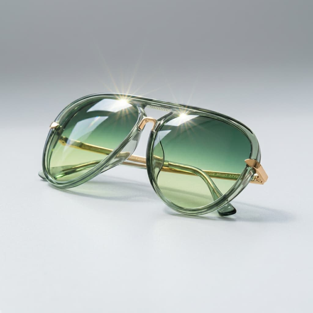 Verde Aviatore Sunglasses