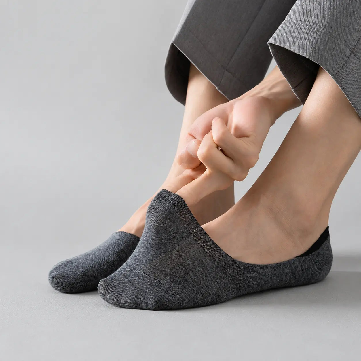 Breathable Low Cut Cotton No-Slip Socks