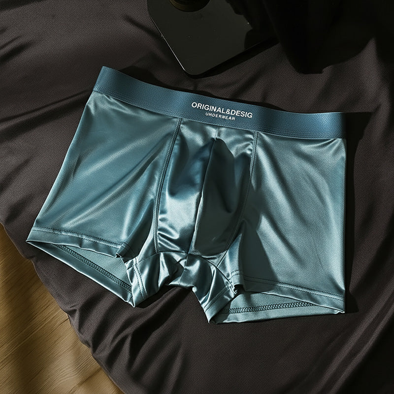 Platinum Ice Silk Brief Set