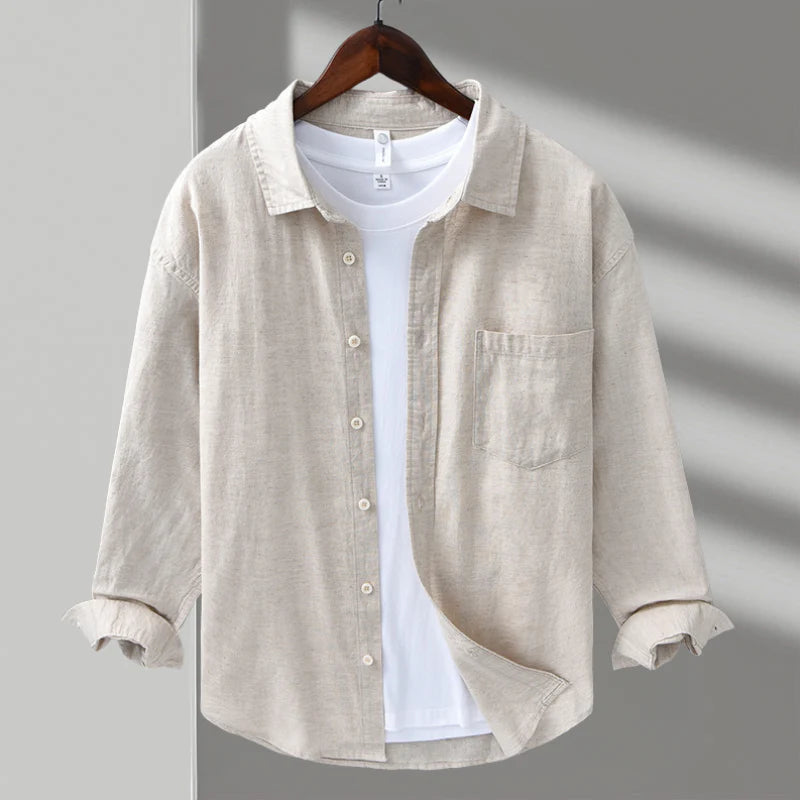 Sullivan Bay Linen Button-Up