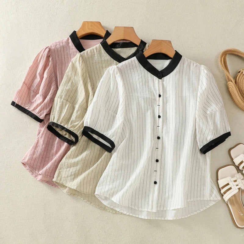 Layla Linen Blouse