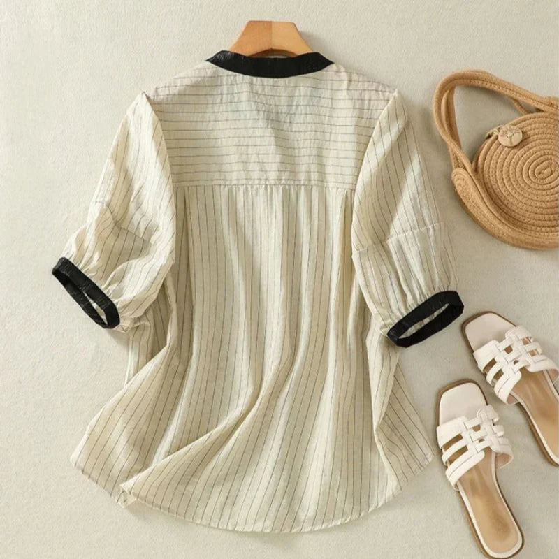 Layla Linen Blouse