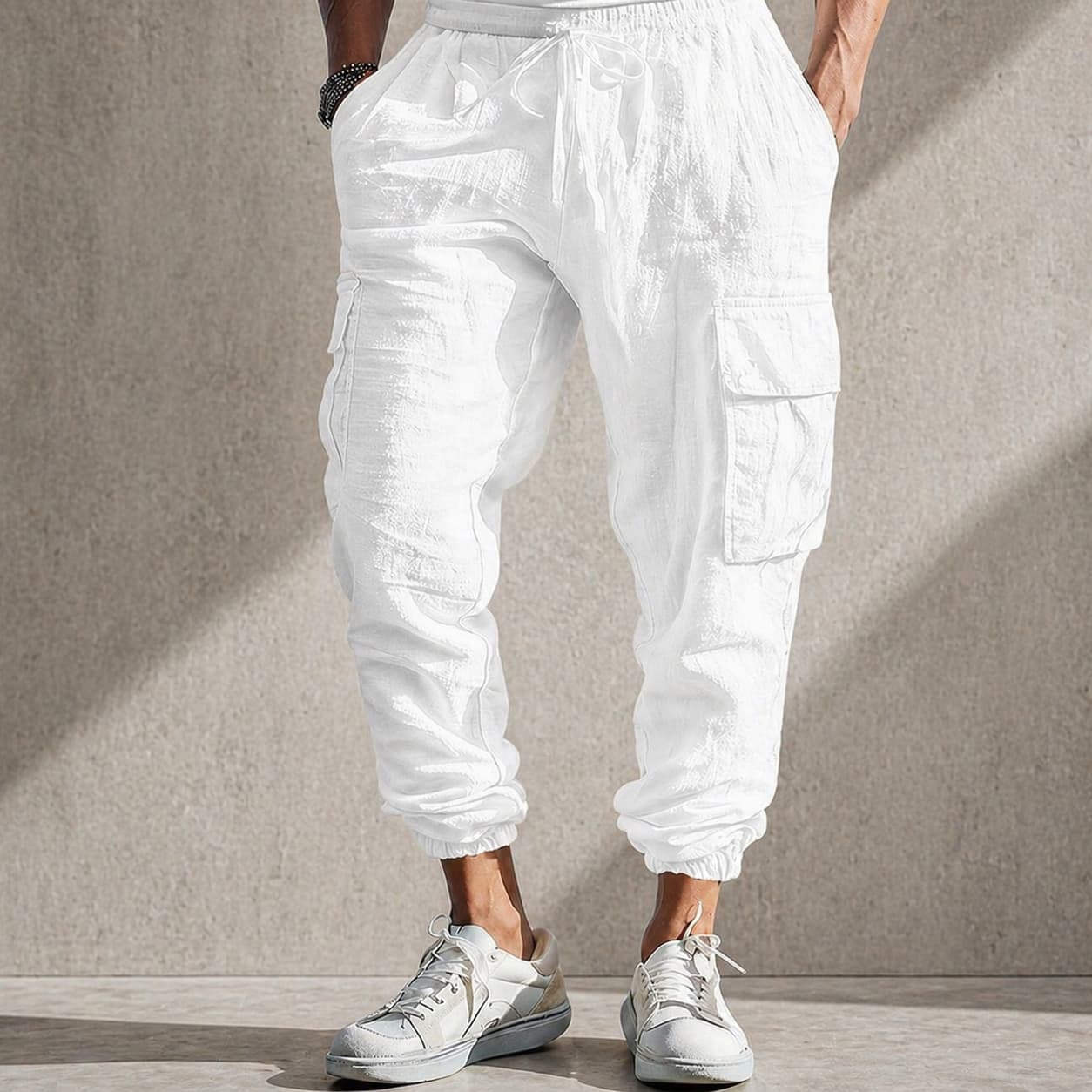 Reeve Linen Cargo Pants