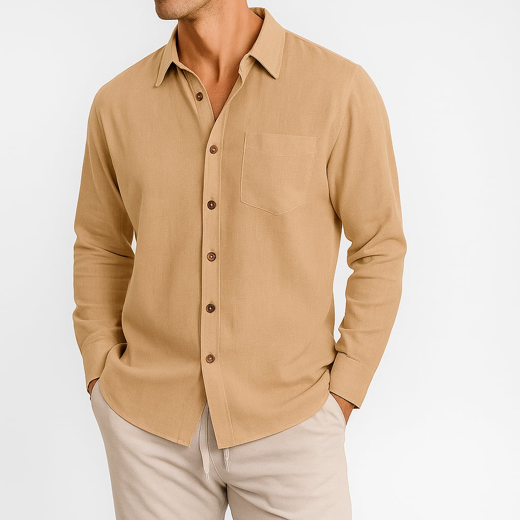 Beckett Linen Pocket Shirt