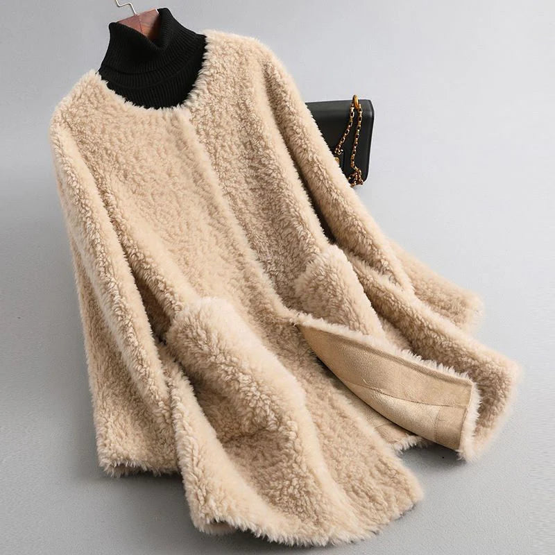 Margot Teddy Shearling Coat