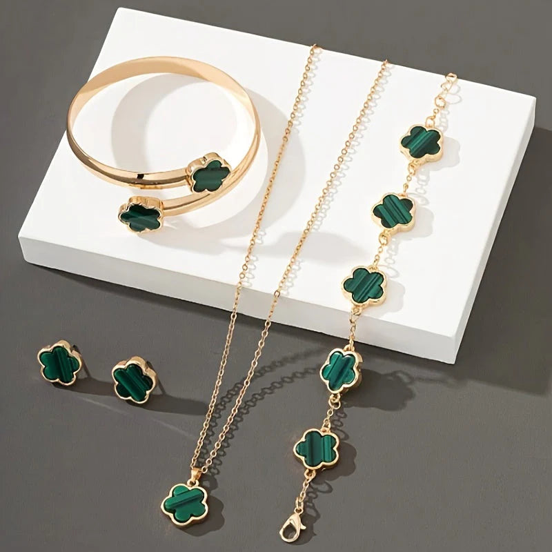 Lucky Clover Jewels 4-Piece Set