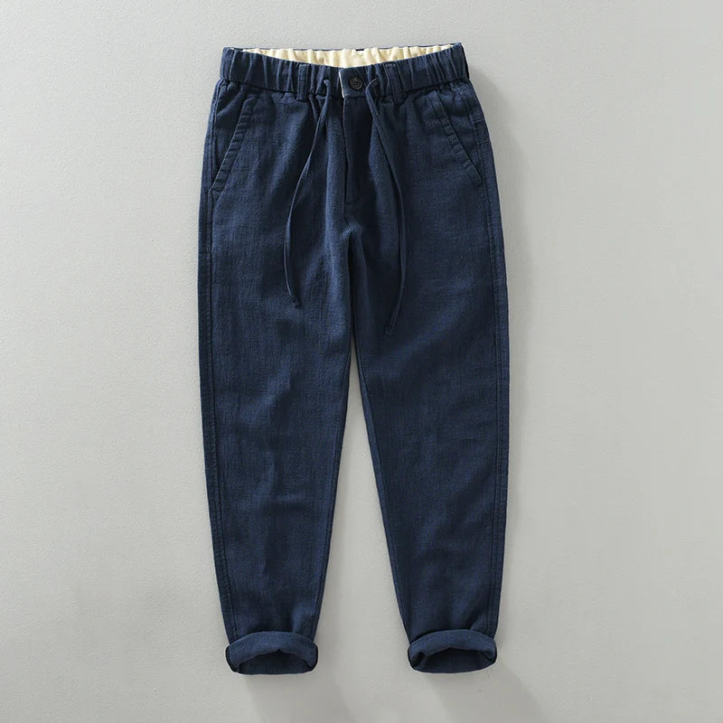 Elliot Cotton-Linen Pants