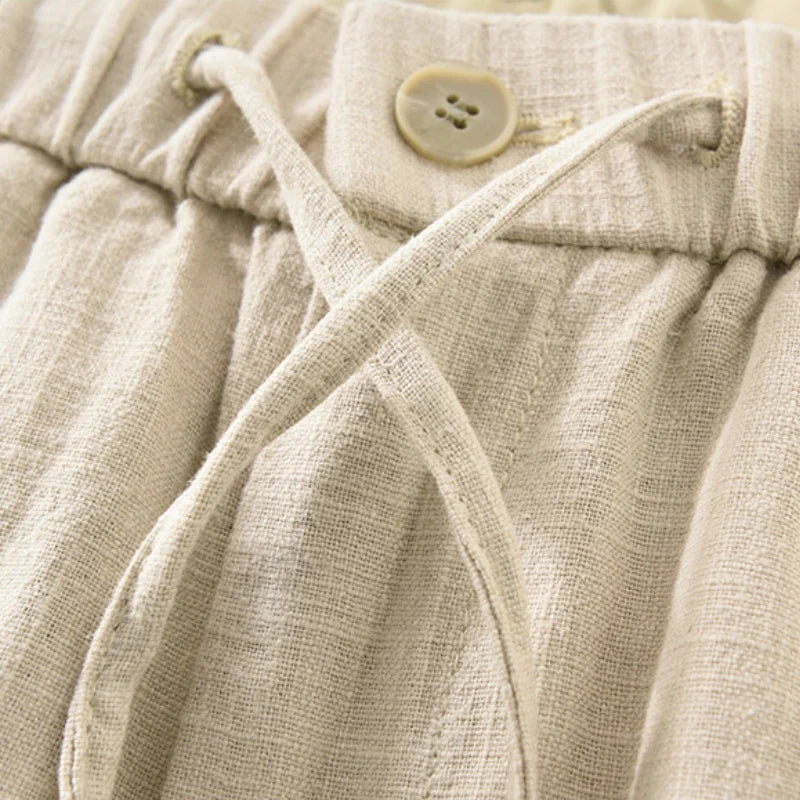 Elliot Cotton-Linen Pants