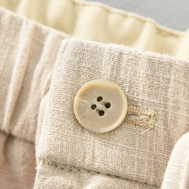 Elliot Cotton-Linen Pants
