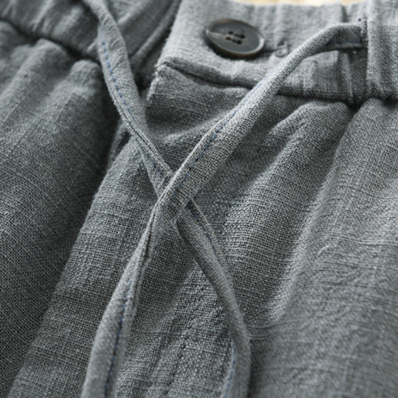 Elliot Cotton-Linen Pants