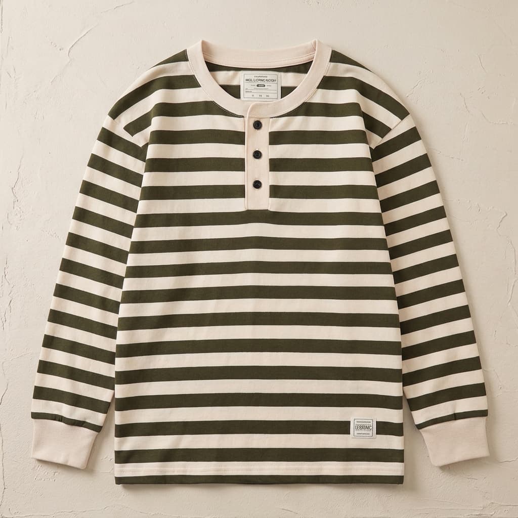 Maritime Cotton Long Sleeve Shirt