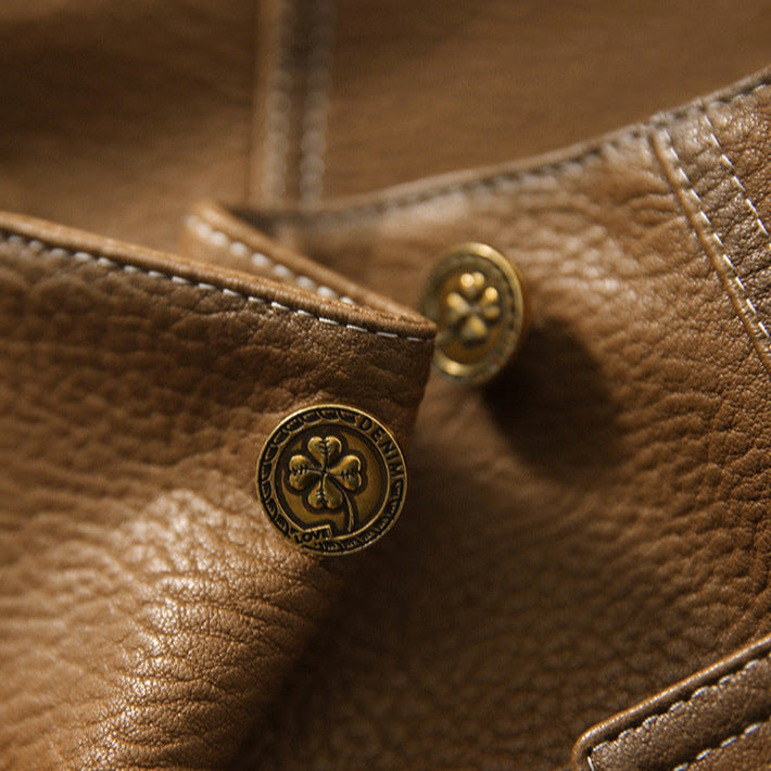 Elan Couture Vintage Leather Jacket