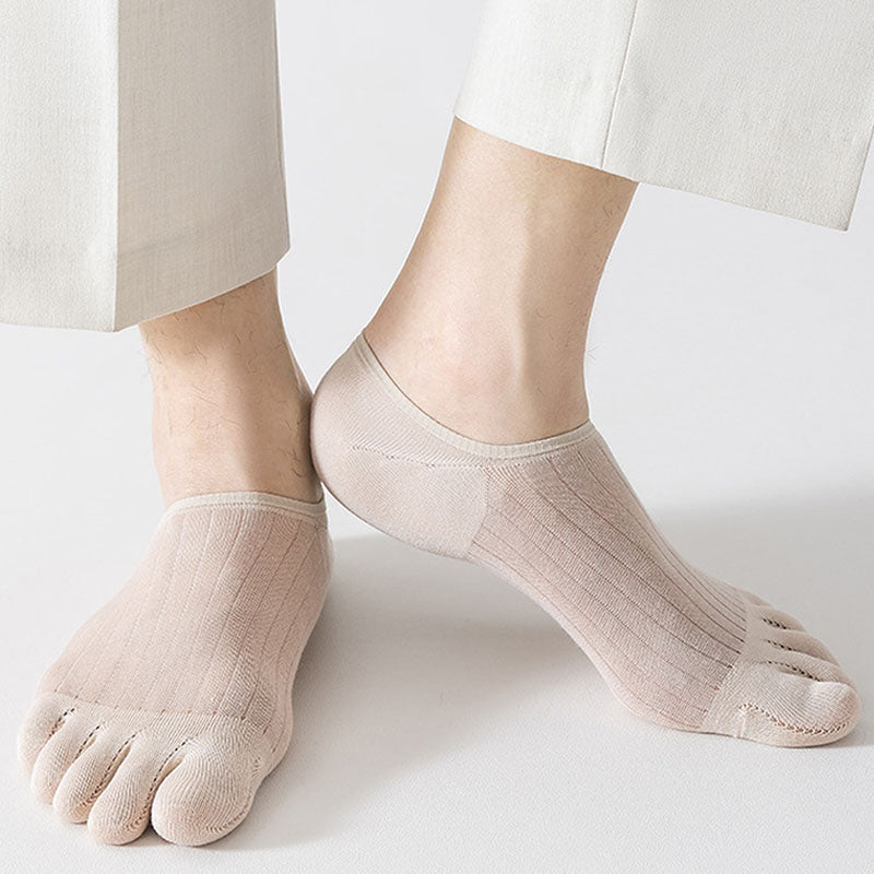 Invisible Breathable Anti-Slip Toe Socks