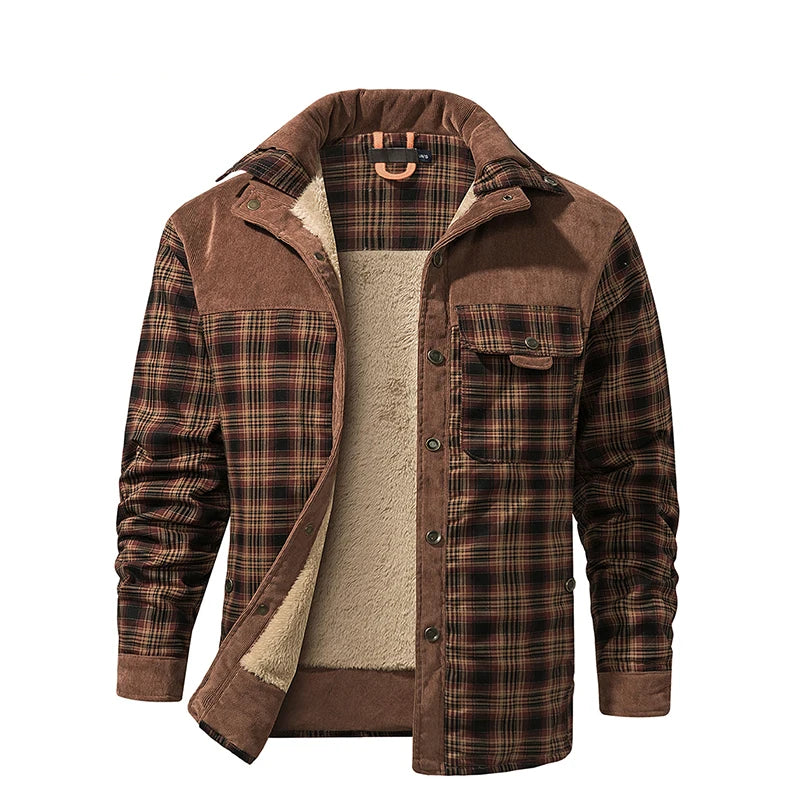 Carlo Marino Cozy Multi-Pocket Fleece Jacket
