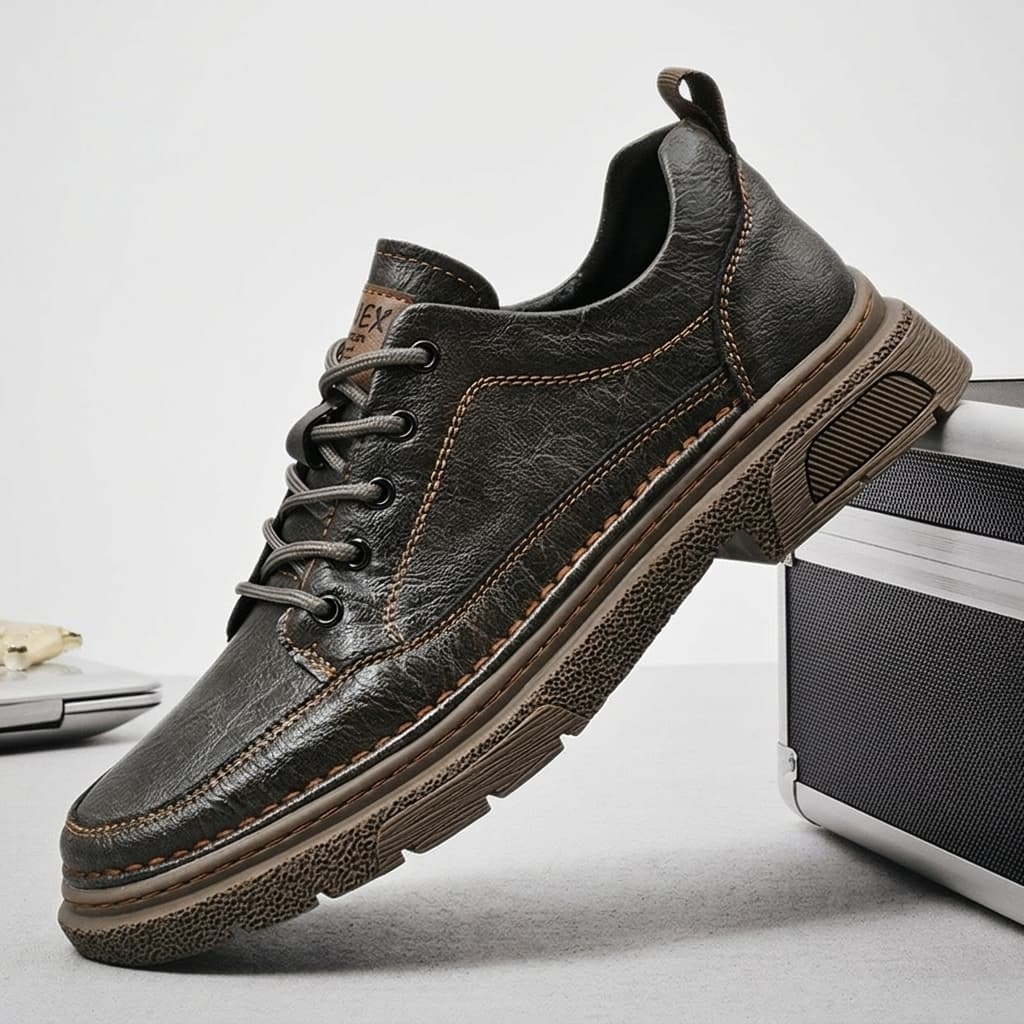 Garret Leather Sneakers