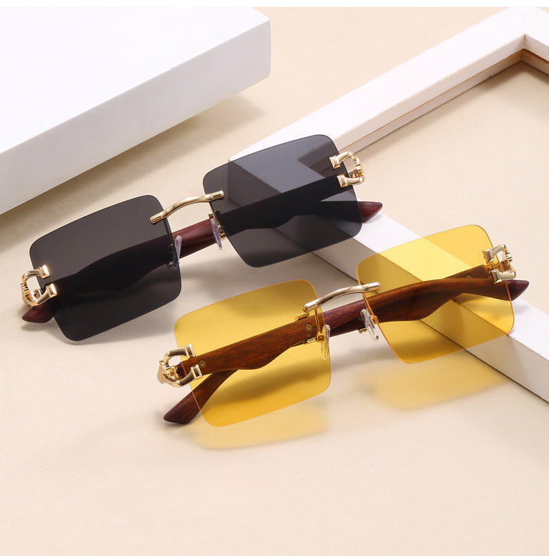 Solène Rimless Sunglasses
