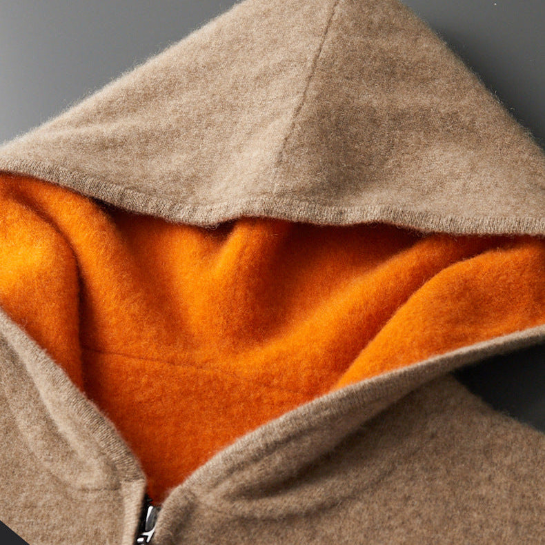 Koji Reversible Cashmere Zip Jacket