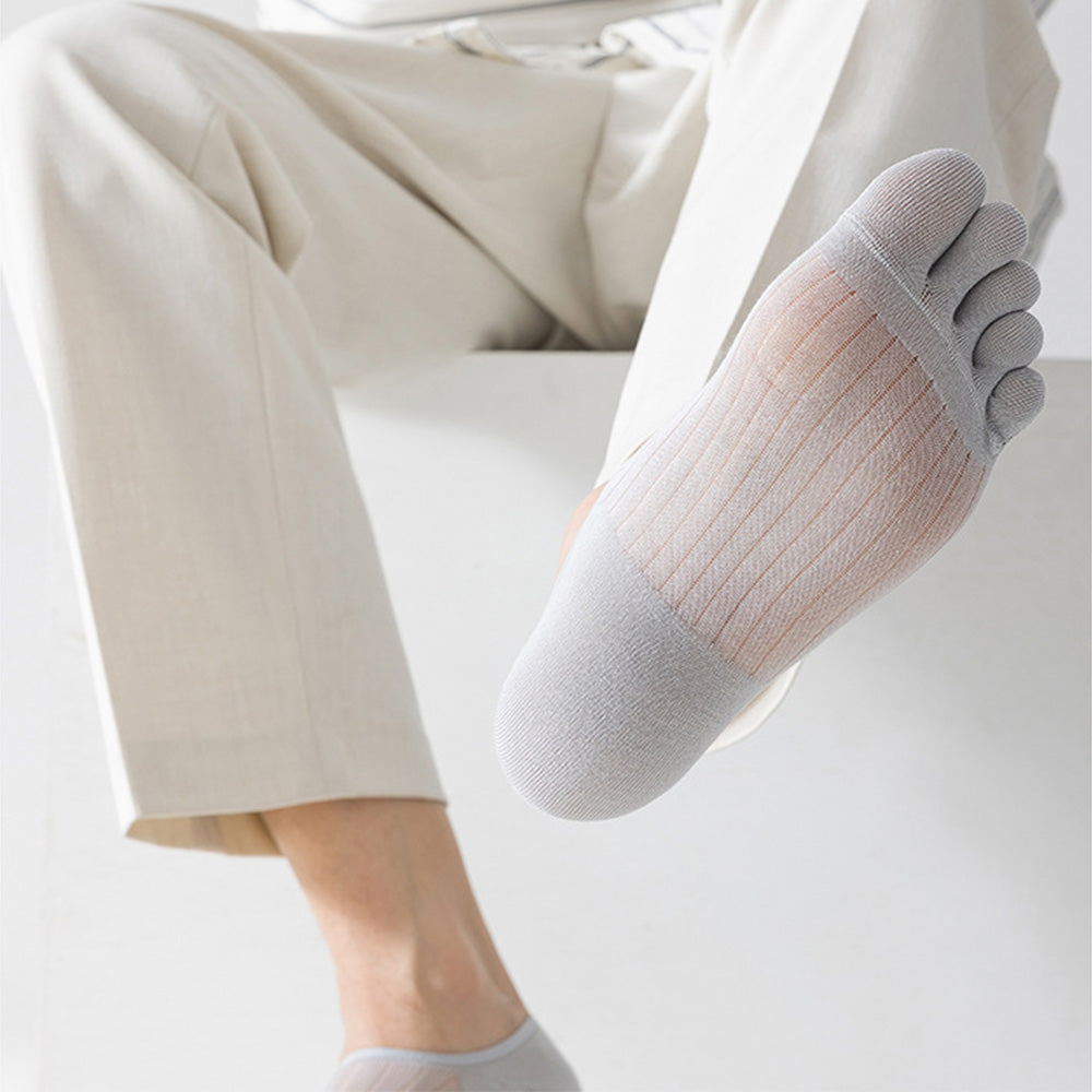 Invisible Breathable Anti-Slip Toe Socks