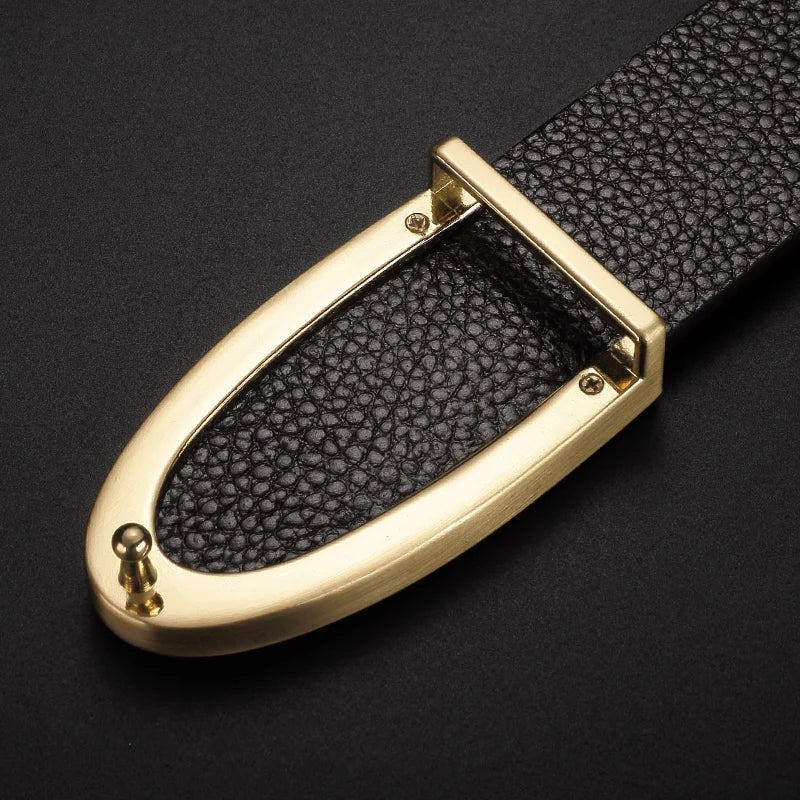Colton Minimalistic 100% Cowskin Leather Belt