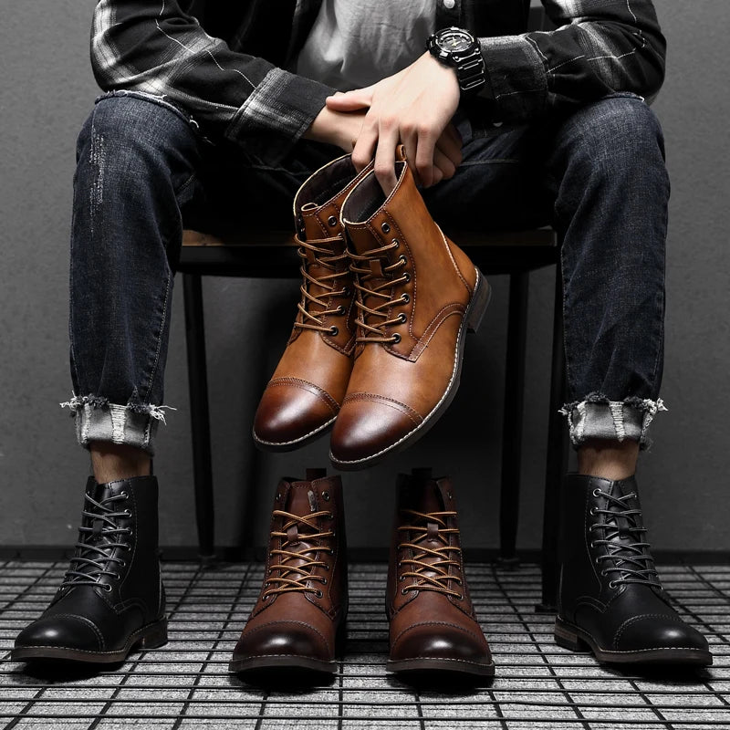Manchester Leather Boot