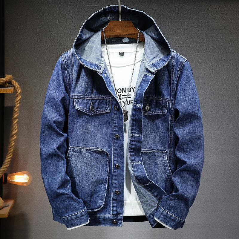 Bennett Urban Hooded Denim Jacket