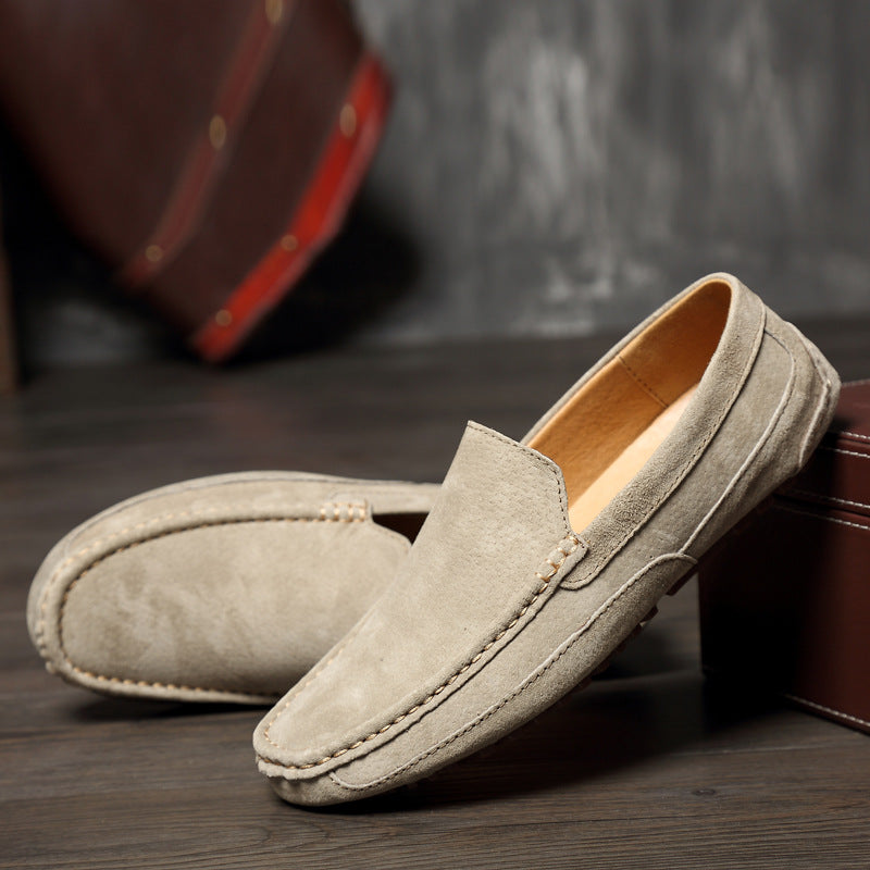 Leandro Italian 100% Genuine Suede Loafers
