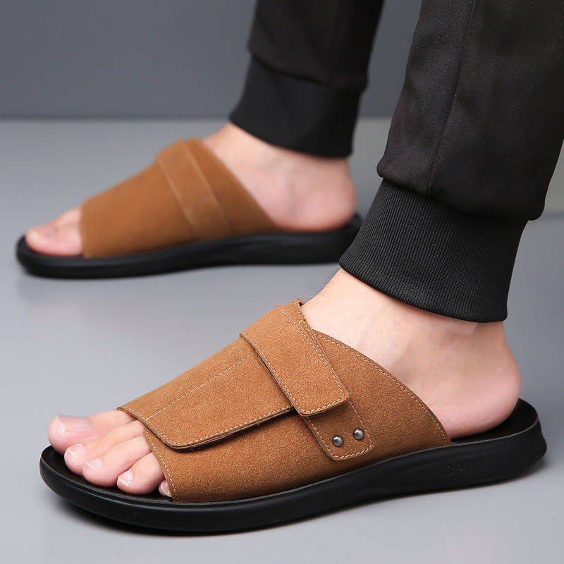 Logan Suede Slides
