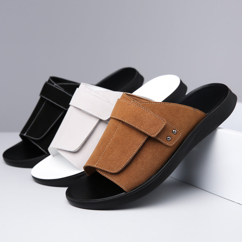 Logan Suede Slides