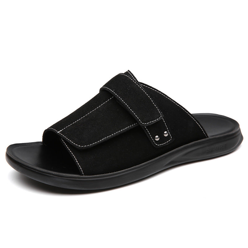 Logan Suede Slides