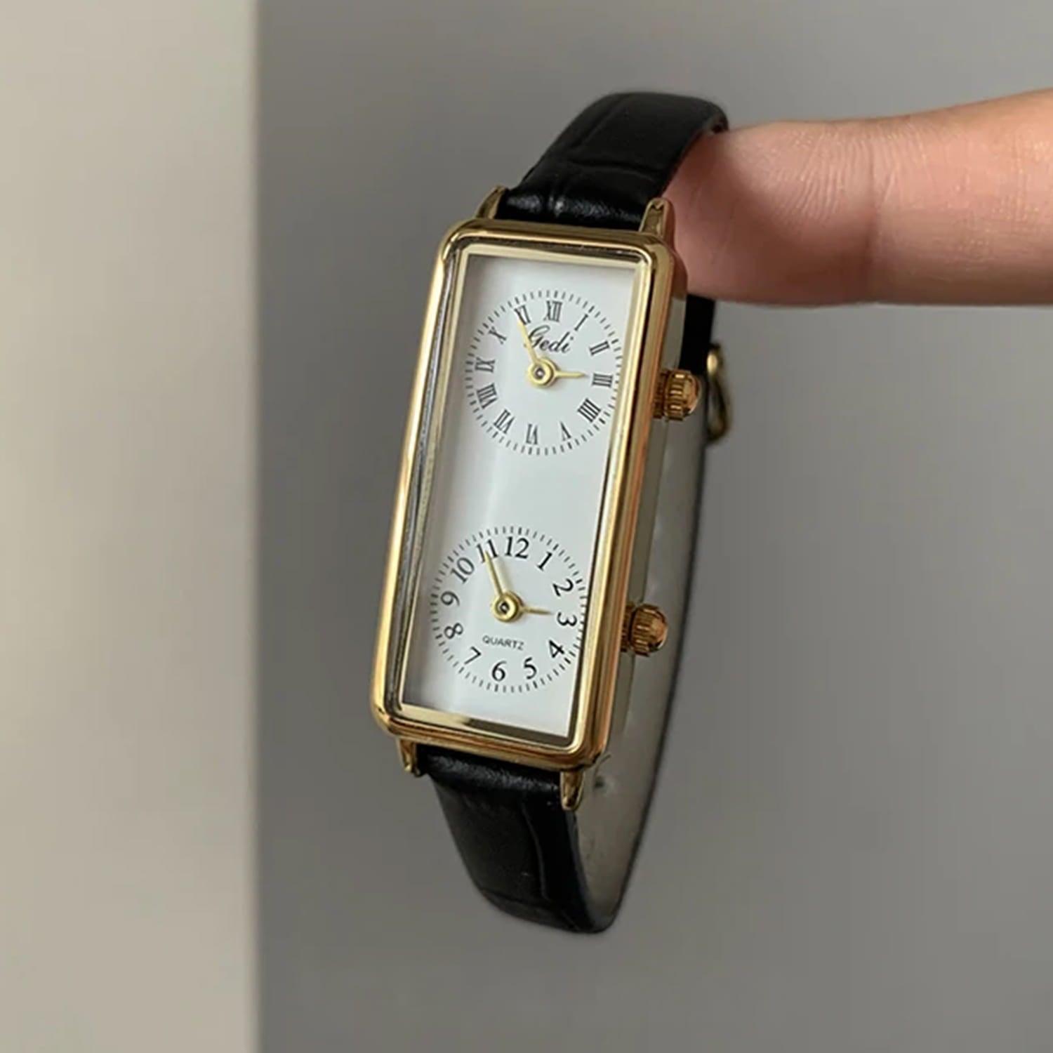 Gedi Dual Dial Watch