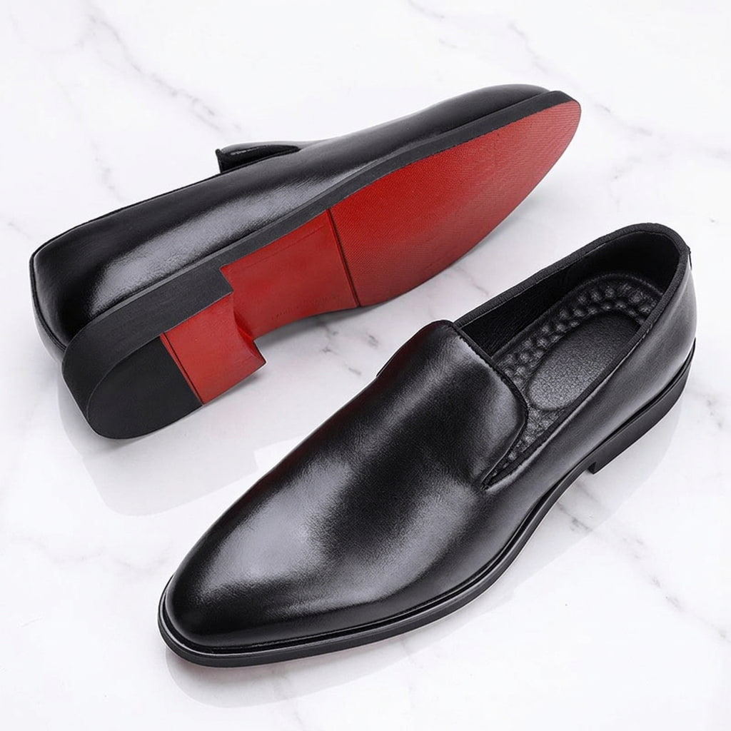 Rosso Leather Loafer