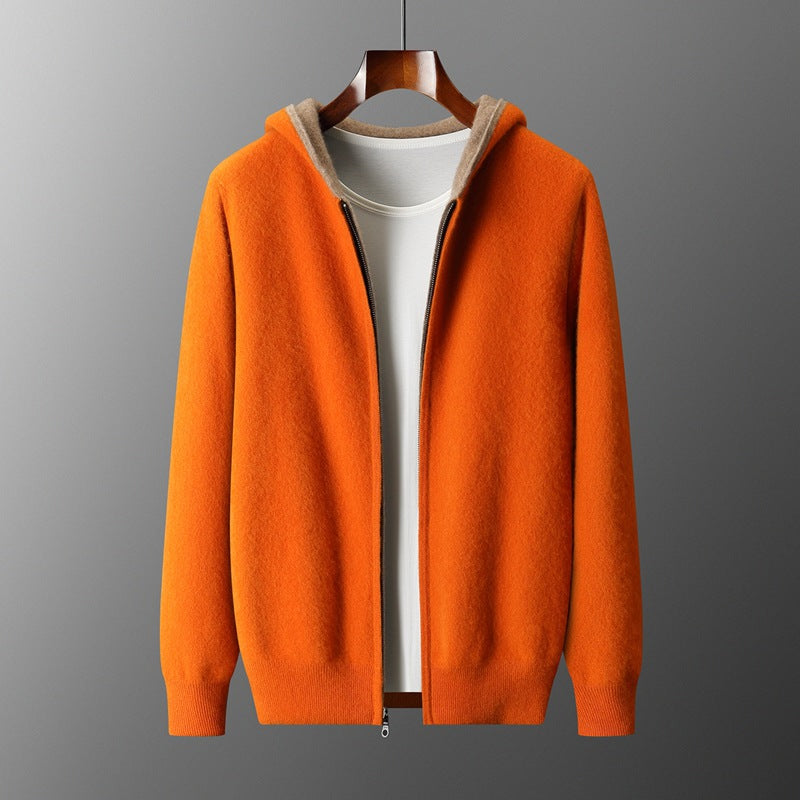 Koji Reversible Cashmere Zip Jacket