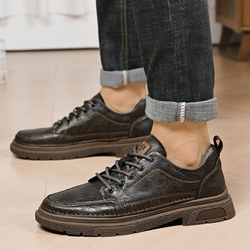 Garret Leather Sneakers