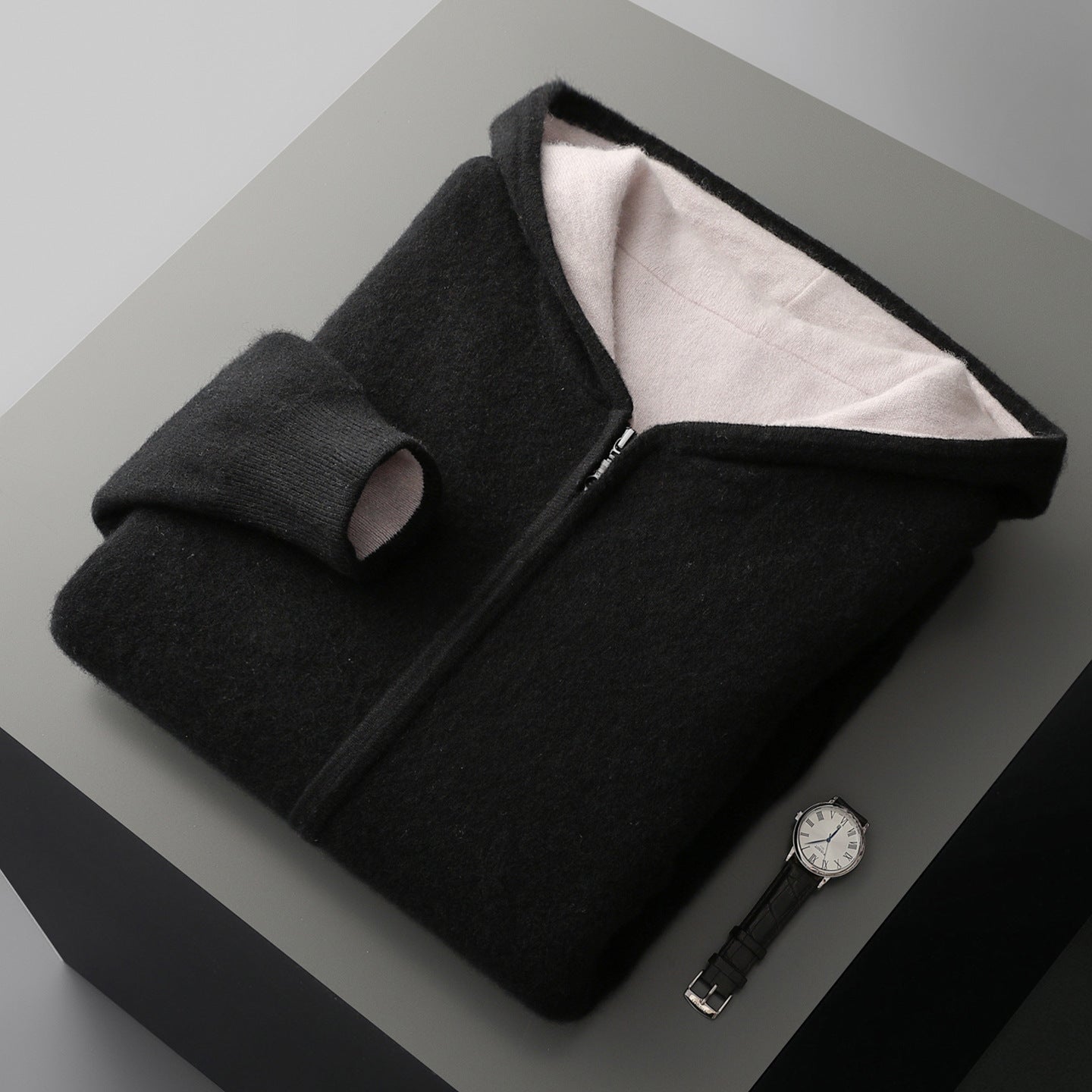 Koji Reversible Cashmere Zip Jacket