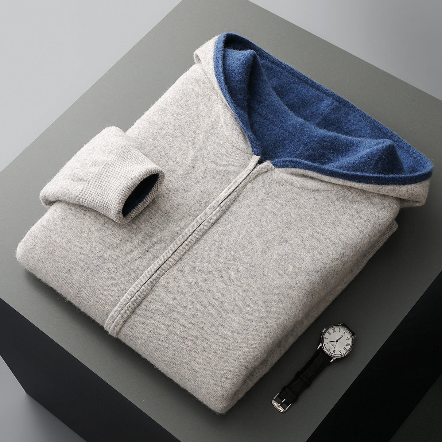 Koji Reversible Cashmere Zip Jacket