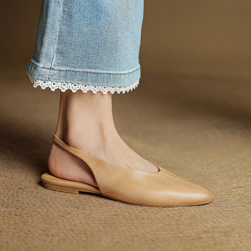 Amelie Genuine Leather Slingback