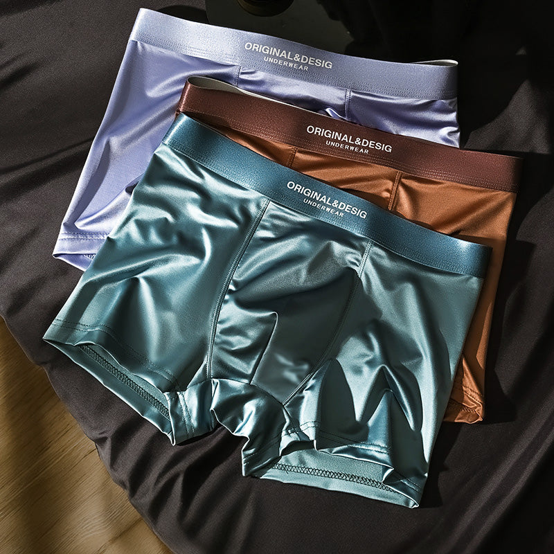 Platinum Ice Silk Brief Set