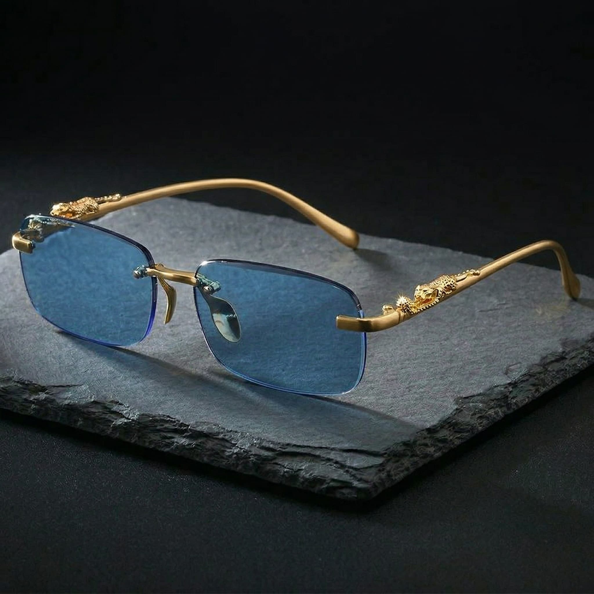 Panthère Rimless Sunglasses