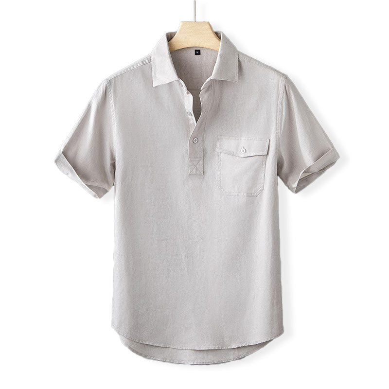 Rafael Sunrise Linen Polo