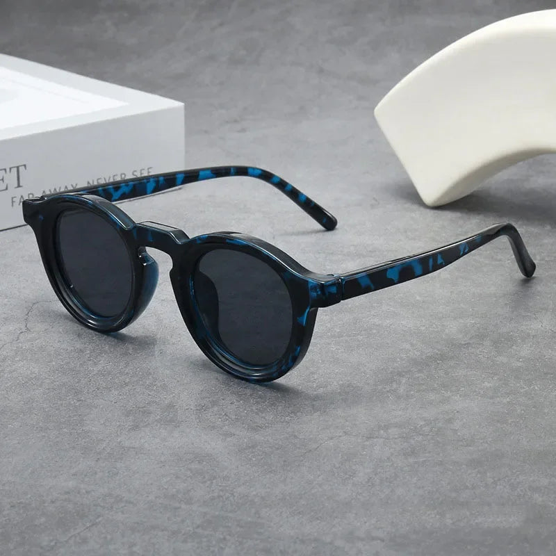 Halo Gradient Round Sunglasses