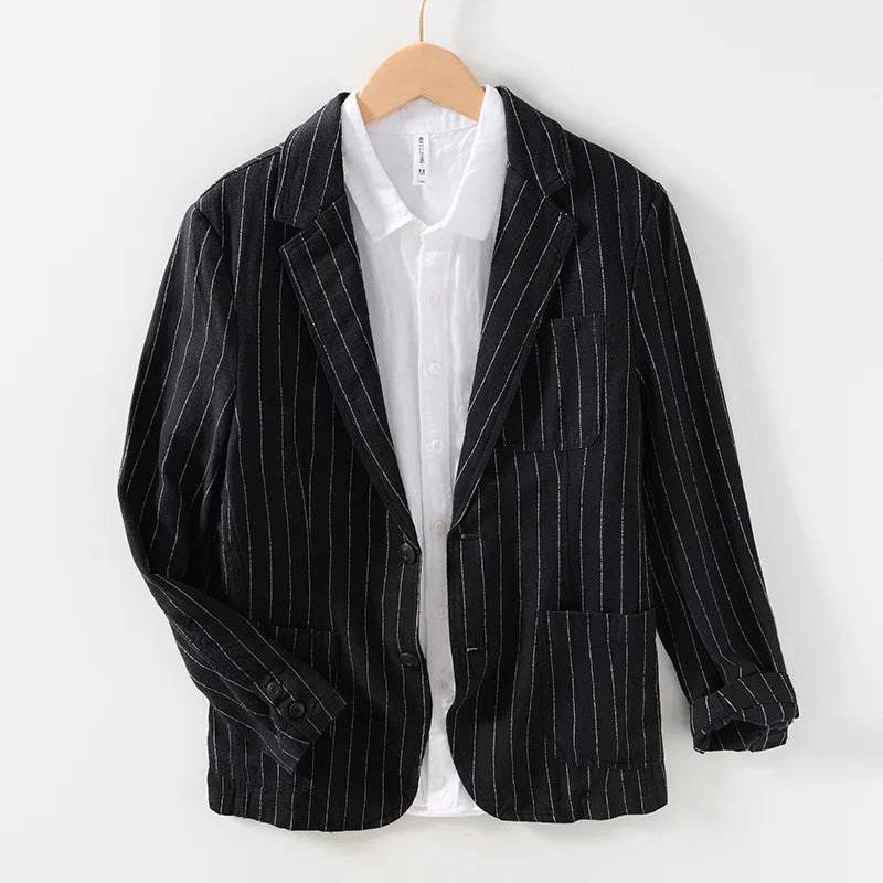 Lorenzo Premium Linen Blazer