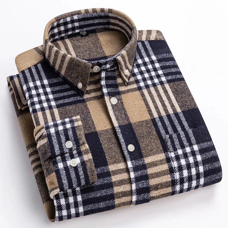 Woodsman Plaid Cotton Shirt