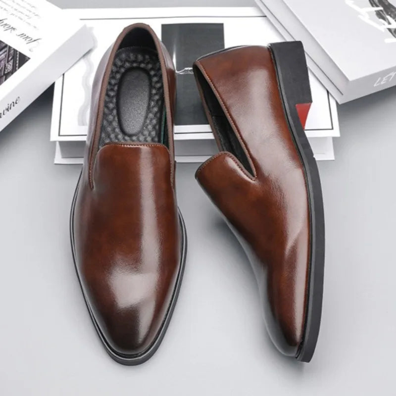 Rosso Leather Loafer