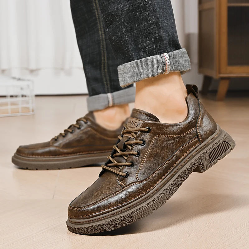 Garret Leather Sneakers