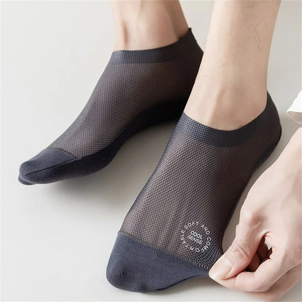 Breathable Reinforced No-Show Socks