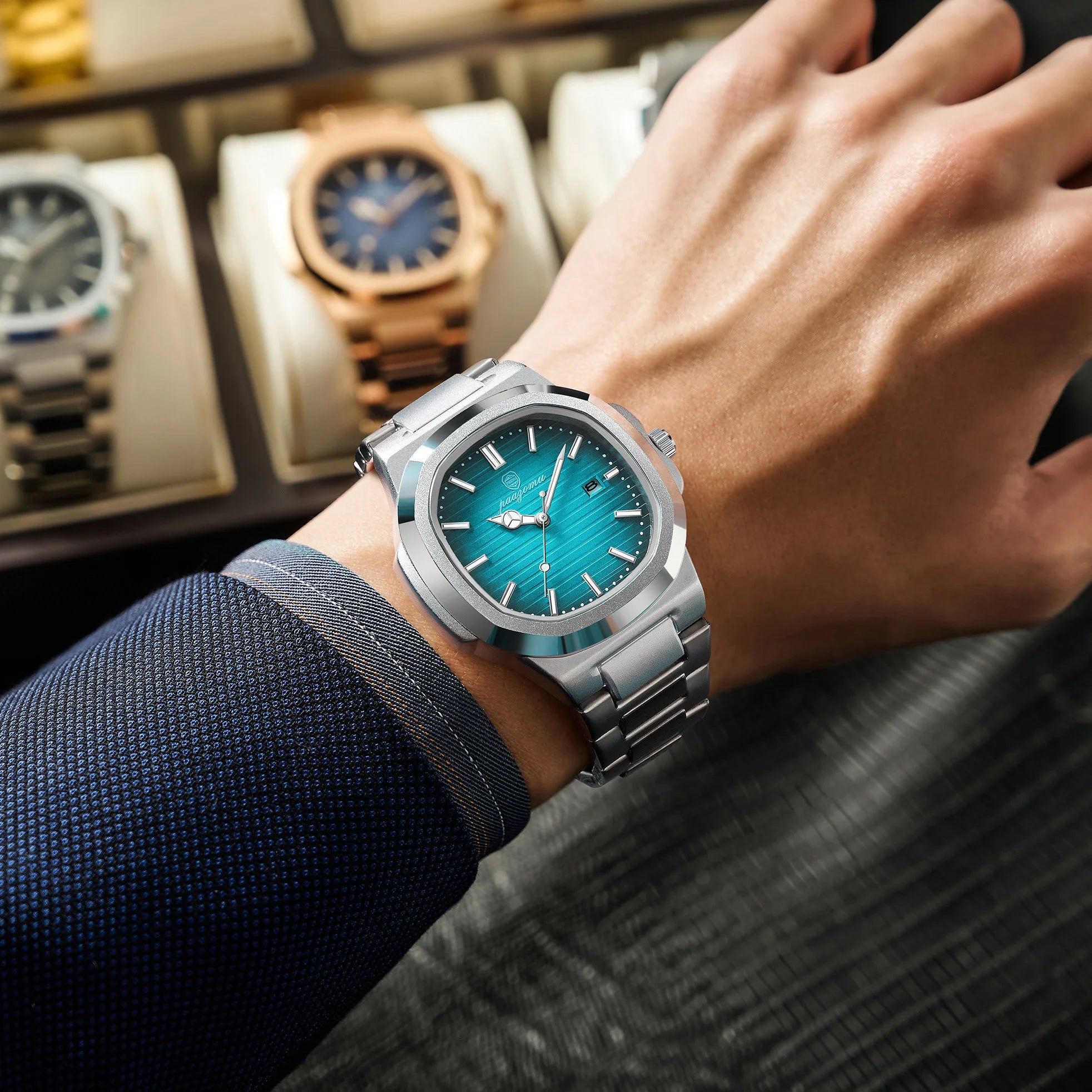 Modena d'Oro Stainless Steel Watch