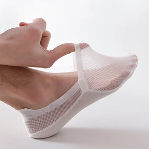 Lot De 3/4/6 Paires De Chaussettes Invisibles Anti-Dérapantes – Ultra Fines, Respirantes, Taille 38-46 EU | Pour Hommes Et Femmes